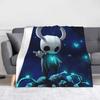 Hollow Knight Silksong Blanket Gaming Flannel Vintage Warm Throw Blankets for Chair Covering Sofa Autumn/Winter