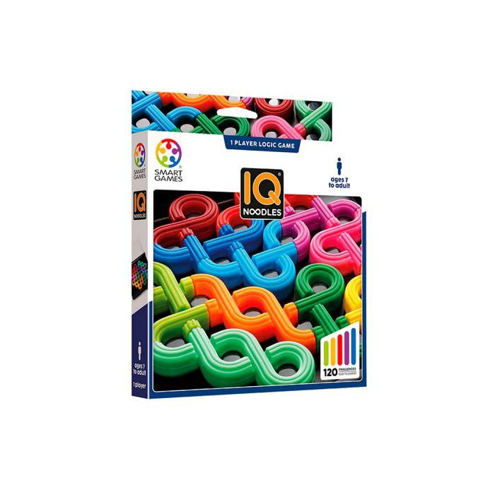 Puzzle Game - Smart Games - IQ Noodles - 120 Challenges - From 8 Years Old - Mixed