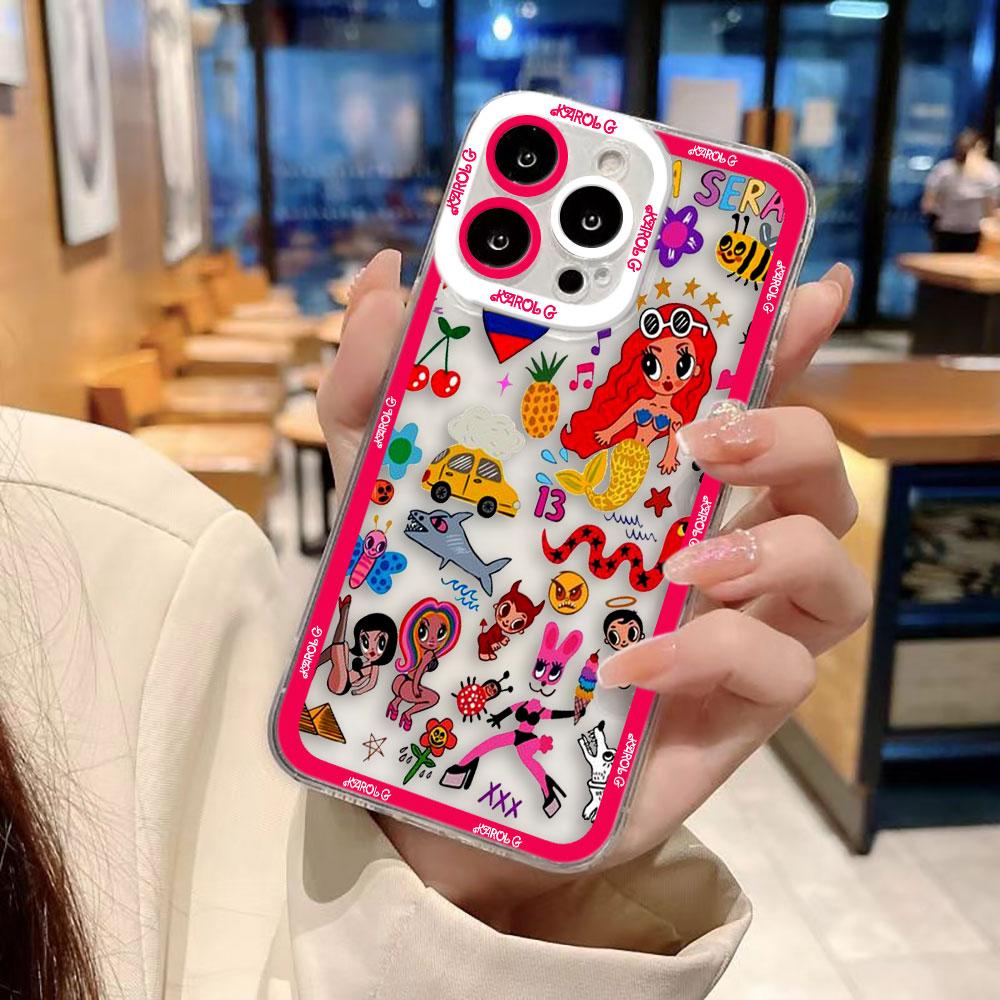 Sera Bonito K-Karol G Manana Phone Case For Samsung A57 A07 A36 A26 A56 A16 A06 A55 A35 A25 A15 A05 A54 A34 A24 A14 Clear Cover