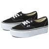 Vans Authentique Stackform Casual Semelle Épaisse Basse Top Chaussures de Skateboard Baskets Unisexe Noir Blanc VN0A5KXXBMX