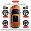 Car Audio Speaker 4/5/6.5 Inch Set Speaker High and Medium Bass Crossover Speaker Three-dimensional Surround Sense
