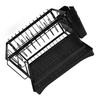 Dish Drying Rack Iron Multipurpose 2 Tier Cutlery Holder Small Dinnerware Drainer Chopsticks Cutlery Countertop Drying