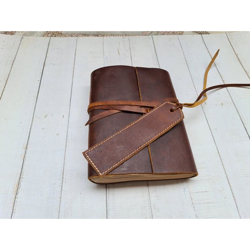 Leather Journal, Leather Sketchbook, Personal Organizer,