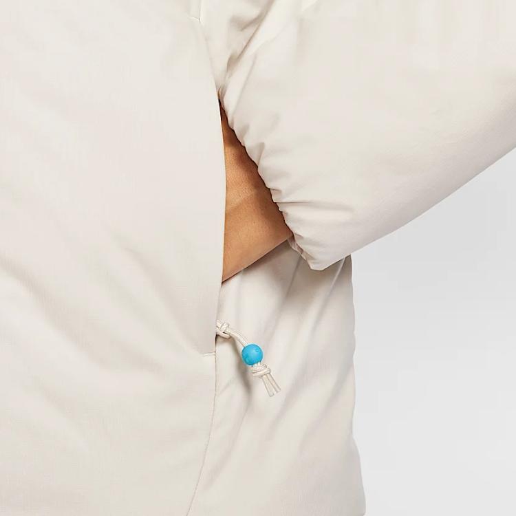 Nike Therma-Fit Advacg Series Rope De Dope Outdoor Casual Sports Zip-Up Hooded Jacket Women jackets Mountain-Peak-White FV7336-104