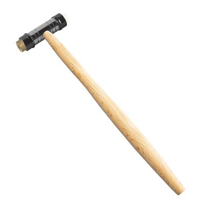 Leichter Doppelkopfhammer Geeignet für Uhrmacher Schmuck und Instrumentenreparatur Holzgriff Heimgebrauch Professionelle Nutzung