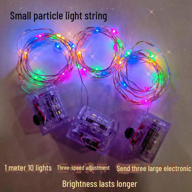 

Светодиодные цветные мигающие огни, совместимые с конструкторами Lego Small Particle Small Particle