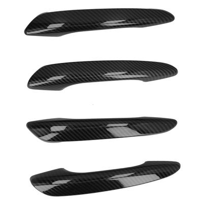 Car Door Handle Cover Carbon Fiber Style Replacement for Mazda 3 Hatchbck BP 2019?2020