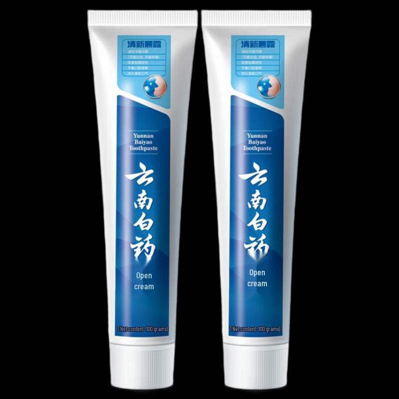 

Yunnan Baiyao Fresh Morning Dew Toothpaste Family Pack