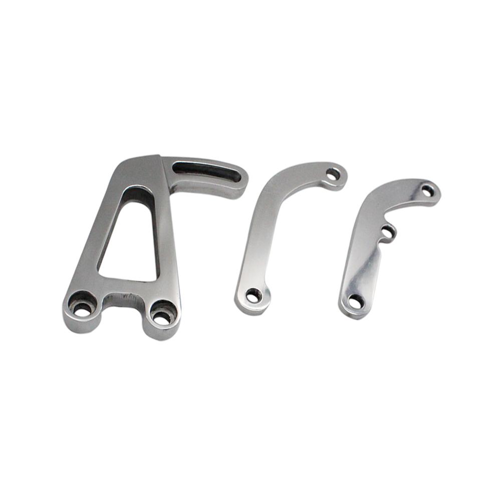 Für Lwp Chevy Sbc Kleiner Block 262-400 Polierte Aluminium Servolenkung Hal S7H3 Für Lwp Chevy Sbc Kleiner Block 262-400 Polierte Aluminium Servolenkung Hal S7H3