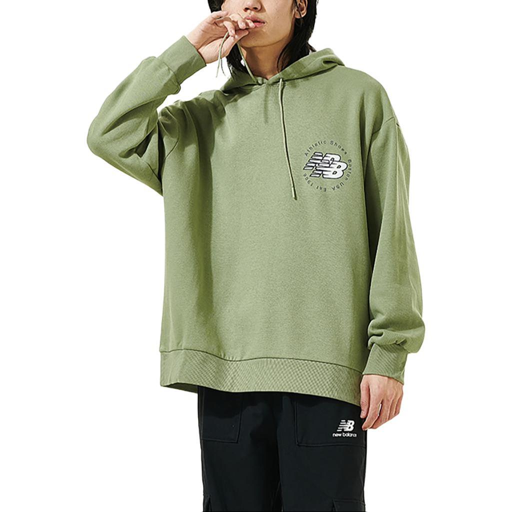 New Balance Sweatshirt Men's Green AMT23348-OLF