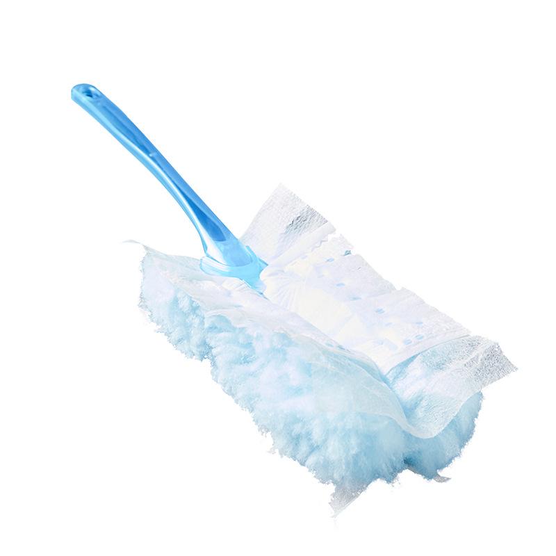 Static Electricity Fiber Duster - Disposable Brush Head for Home Cleaning and Dust Removal