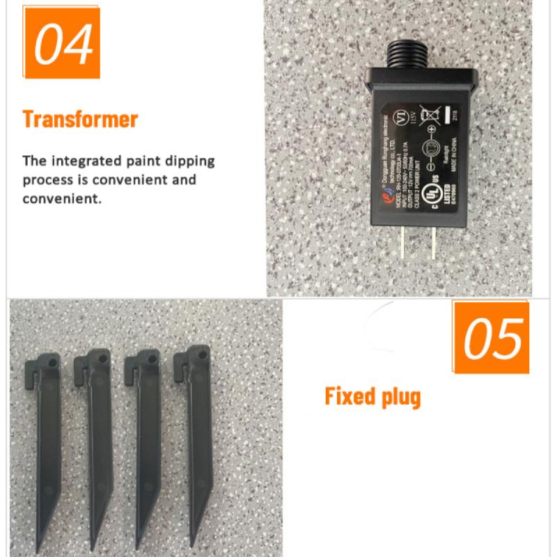 120cm Happy Easter Bunmy Outdoor Inflatable Easter Decoration 2023 Blue Cute Inflatable Rabbit With Led Lights For Garden Yard