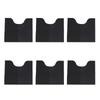 6 Pack Absorbent Toilet Rug Washable Toilet Floor Mat Reusable Toilet Mat  Restroom