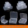 Clear Plastic Storage Box for Small Accessories and Jewelry