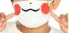 Pokemon Center Original Pokemon Not for Sale cheeks are cute Pikachu Mask Sticker Pikachu's