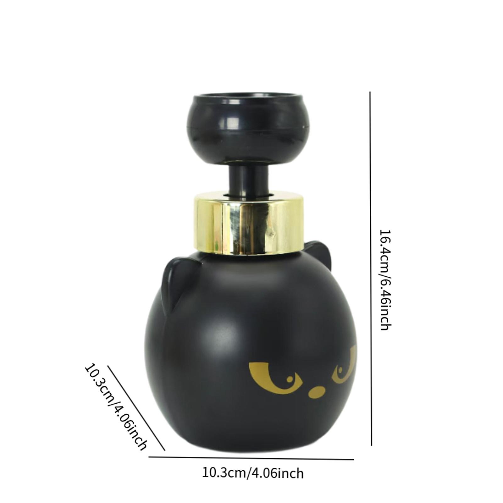 

Cat Paw Design Foam Soap Dispenser Leakproof Hand Soap Pump Refillable Lotion Bottle for Kitchen Or Bathroom Countertop чорний