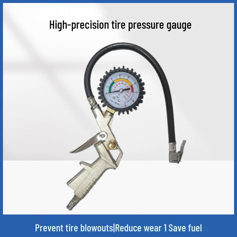 Digital Tire Pressure Gauge with Inflator and Inflation Head