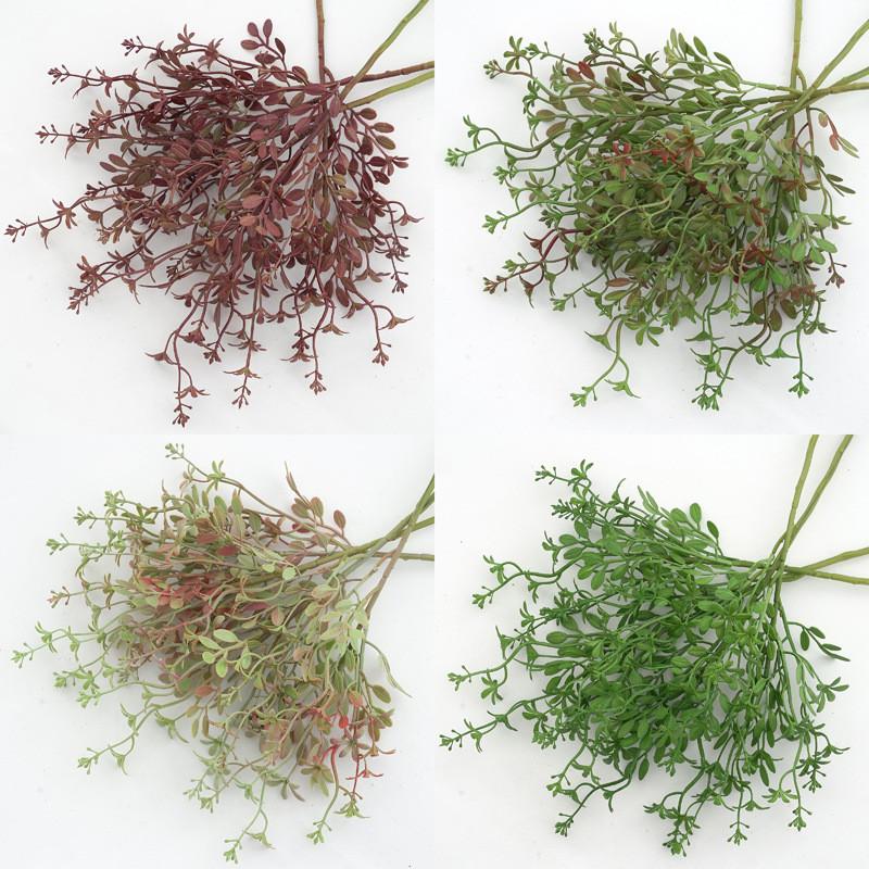 Indoor Milan Leaf Decor With Durable Plastic Finish For Garden Decoration Gift