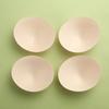1Pair Sexy Women's Bra Pads Insert Removable Padding Brassiere Breast Enhancer Sopnge Push Up Cups for Swimsuits Bikini
