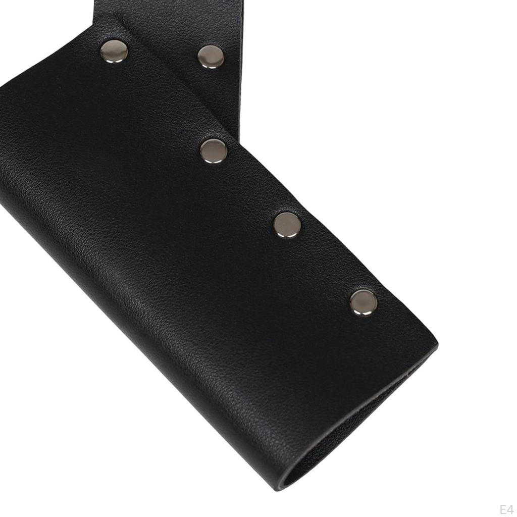 Knightly Sword Holder In Faux Leather for Medieval Enthusiasts