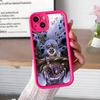 Coque de téléphone JJK Mahito pour iPhone 17 16 15 14 13 12 11 Air Pro Max Plus Rouge Housse Souple en TPU antichoc