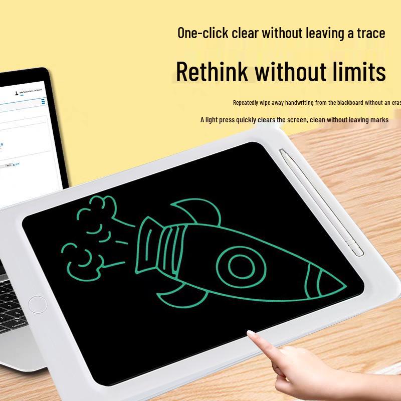 Children's Smart LCD Writing and Drawing Board - Educational Electronic Blackboard for Doodling and Painting