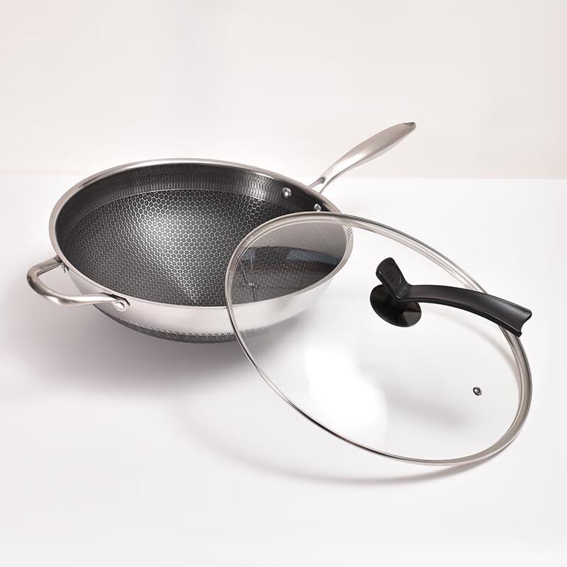 Triceratops Saint Meier 34cm 304 Stainless Steel Non-stick Frying Pan