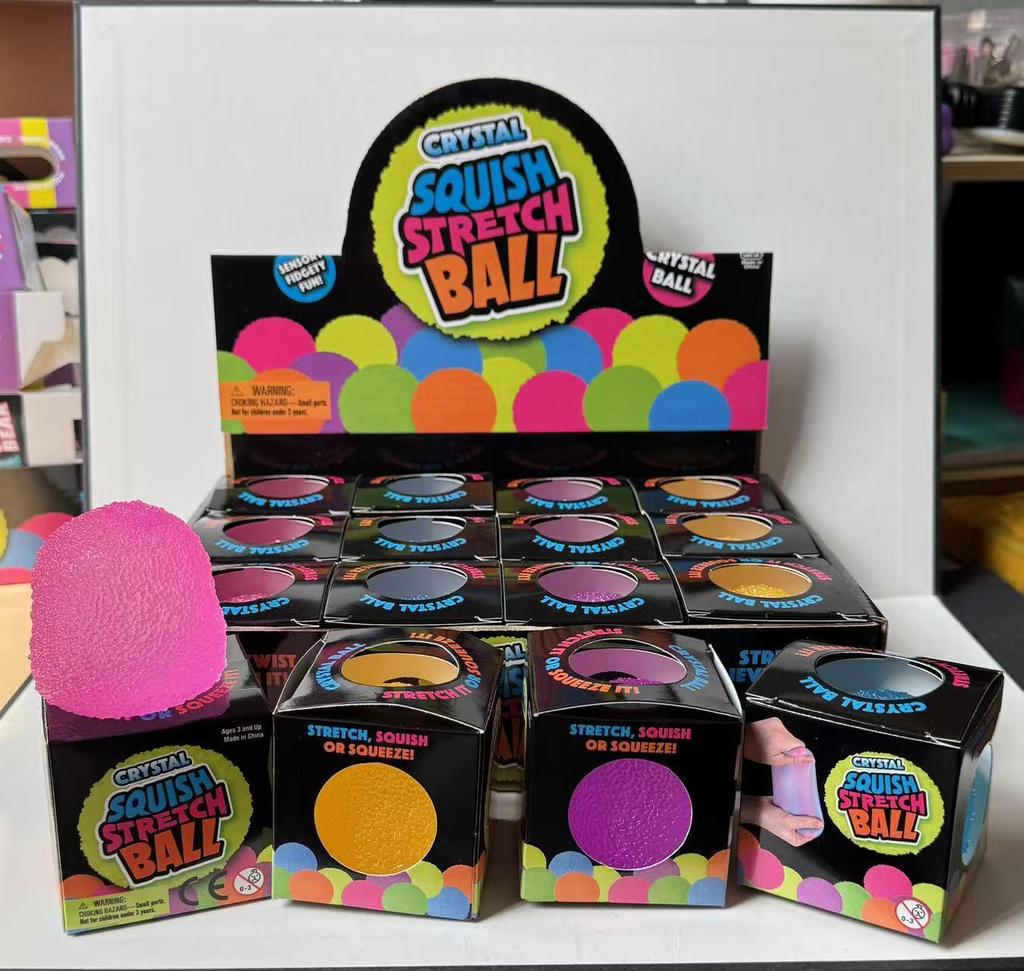 Hot Schylling Nee Doh Gumdrop Soft Sensory Fidget Toy  Collectible Stress Balls  Assorted Colors 1 Pack  Squeeze Toy  Blind Box