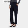PORTS Women's Fall/Winter Navy Tapered Trousers