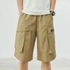 Li Ning Sports Fashion Collection Shorts Men's Khaki AKSR527-2