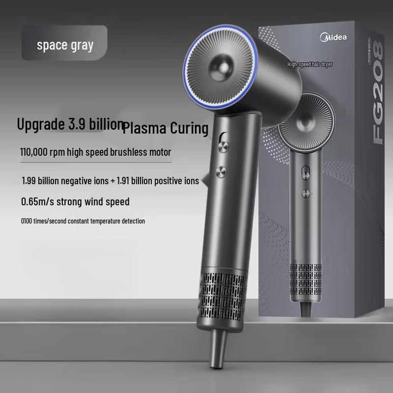 Midea FG208 High-Speed Ionic Hair Dryer CN plug (adapter included)