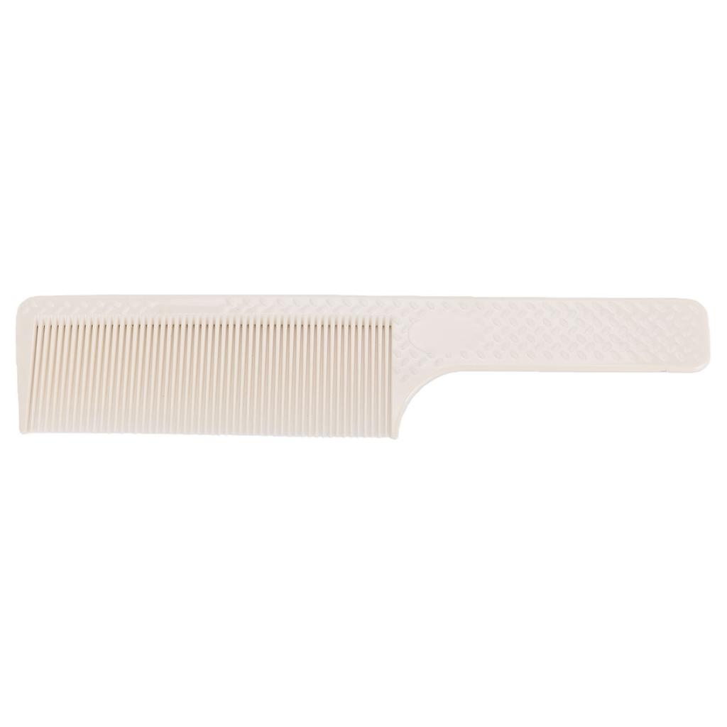 Barber Comb Professional Ergonomic Hair Comb for All Types Hairdressing Hair Cutting White
