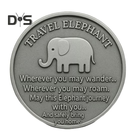 

Сувенирная монета в виде черепахи для обнимашек, жетон для путешествий в виде слона, коллекционная монета из сплава, памятный значок, украшение в виде черепахи, слона, подарок для влюбленных Elephant