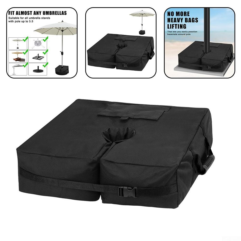 Heavy Duty Sandbag Umbrella Base Fitment Fits Outdoor Umbrellas