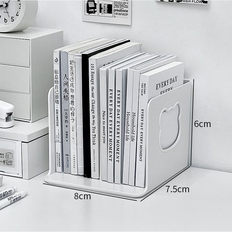 

Writing Board Student Office Folder Storage Box Bear Simple Bookend