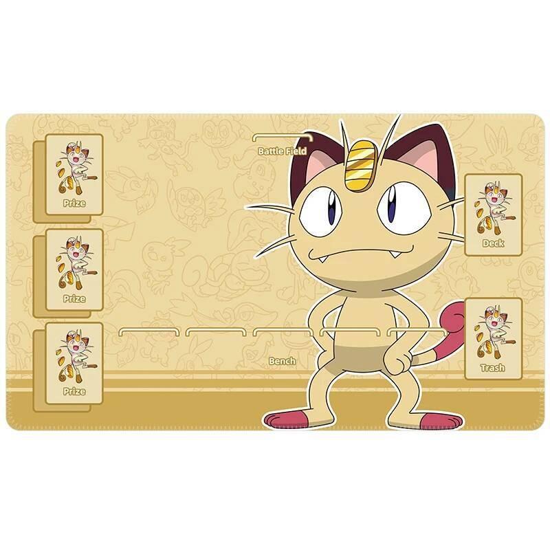 Diy Ptcg Gengar Mew Card Battle Mat Ptcg Snorlax Lucario Single Player Board Game Card Battle Table Mat Toys