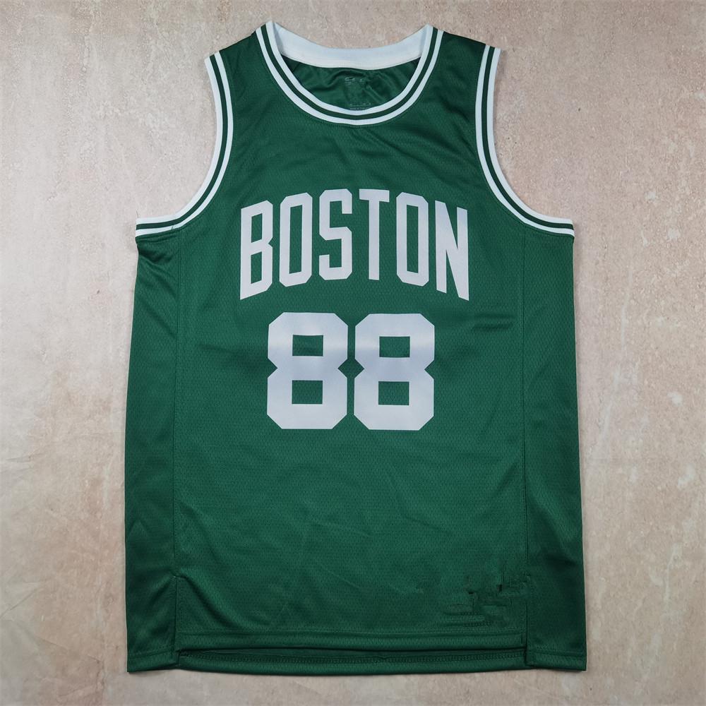 

Celtics Green Heat-Pressed Basketball Jersey #88 Queta L
