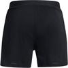 Under Armour Launch Elite Logo Print Solid Color Elastic Mid Waist Three Quarter Casual Shorts Men shorts Black 1382646-001