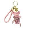 Exquisite Women's Resin Bear Keychain: Fashion Charm for Car, Backpack, or Bag