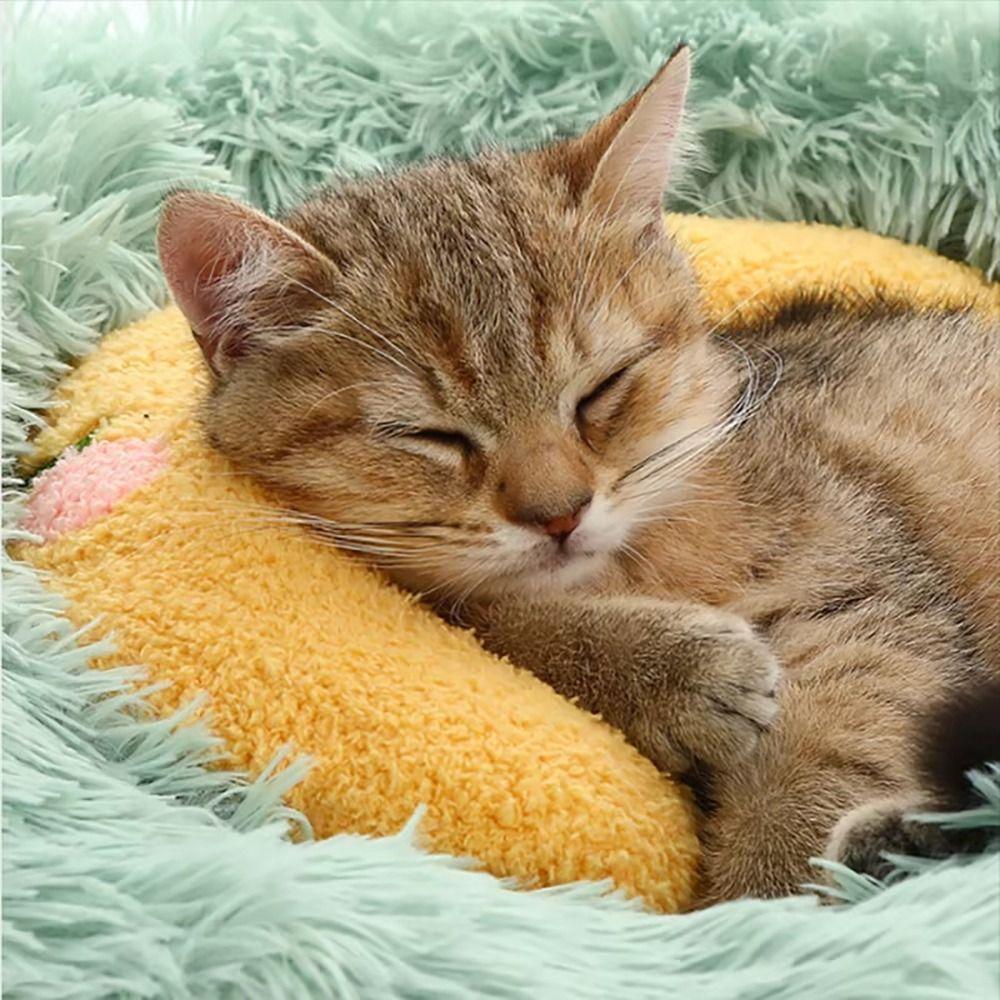 1Pcs Deep Sleep Cats Little Pillow Dog Sleeping Kitten Headrest Neck Protector for Cats Puppy