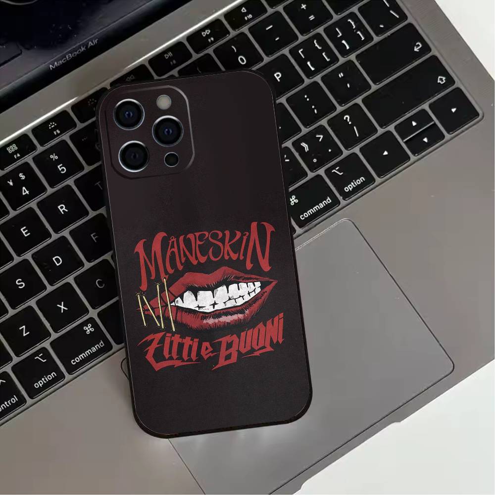 M-Maneskin Дамиано Давид Чехол для телефона для iPhone 17,16,15,14,13,12,11 Plus,Pro Max,XS,Мягкий силиконовый черный чехол iPhone15