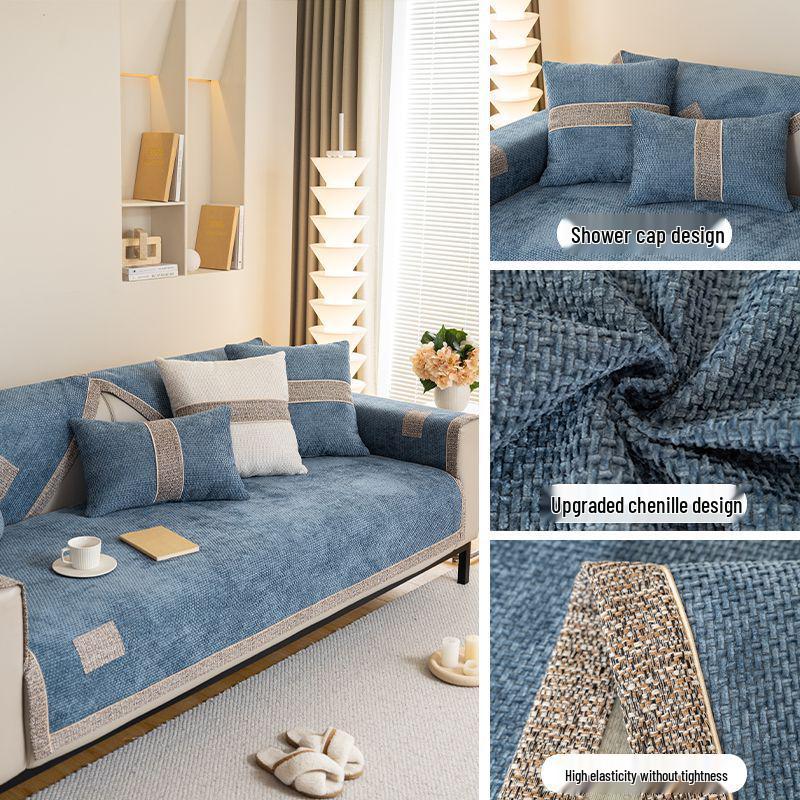 2025 Premium Chenille Sofa Cushion: Universal, All-Season Cover for a Luxurious Look