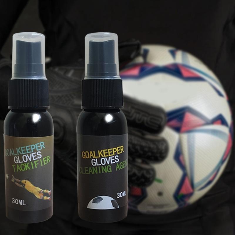 Football Goalkeeper Gloves Glues Glove Grip Spray Non-Slip Glove Cleaning Agent Portable Goalkeeper Tackifier Easy To Use