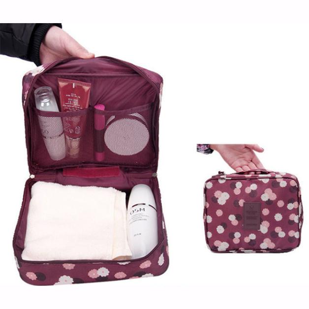 Travel Cosmetic Makeup Toiletry Case Bag Wash Organizer Storage Pouch Handbag