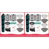 Set AB34-2 Pentru Aspirator Shark IP3251/IP3251C/IP3252/IP3251EUT Piese Perie Rulou Bază Bumbac Filtru Filtru Stație de Andocare