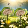 Leaf Shape Outdoor Bird Bath Winterproofed Durability Garden Decoration Feeders for Wild Birds for Nature Lover