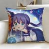 Anime Asteroid in Love Kissenbezug Weich Leicht zu Waschen Kissenhülle Vielseitig für Sofa Bett Reise und Büro
