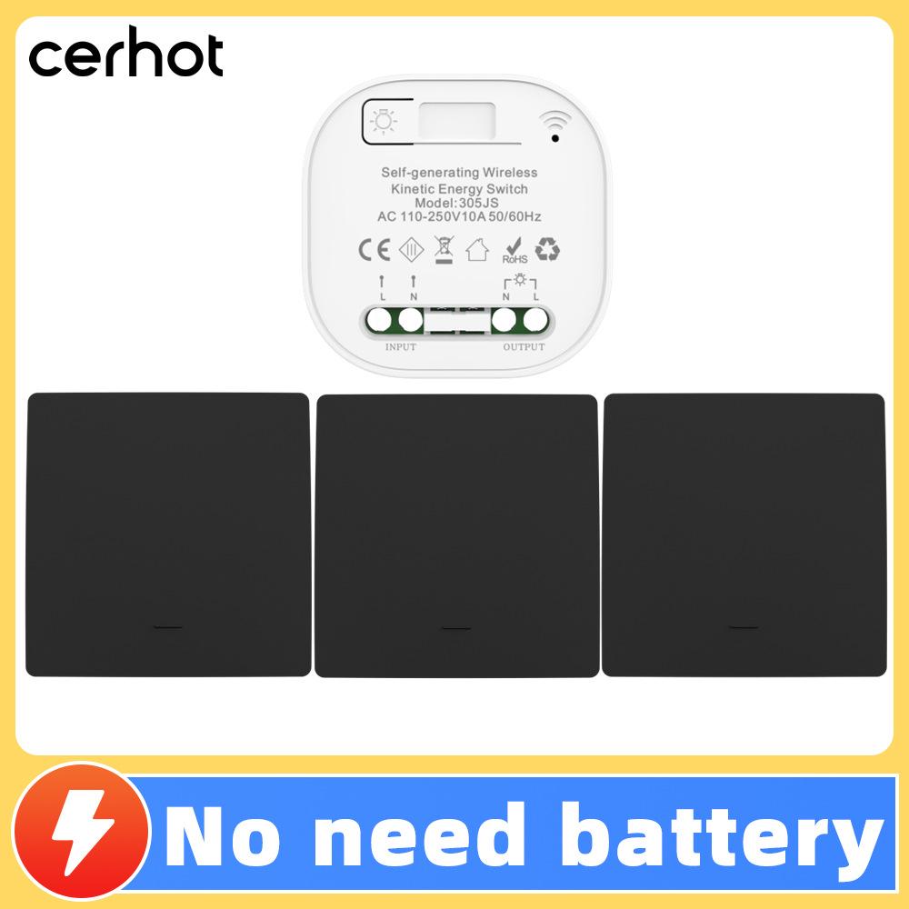 Tuya Graffiti ZigBee Smart WiFi Selbstversorgender Kabelloser Lichtschalter