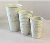 Galvanized Flower Bucket Rustics Tin Metal Vases for Flower Farmhouse Decorative Flower Bucket Vases Tin Flower Holders