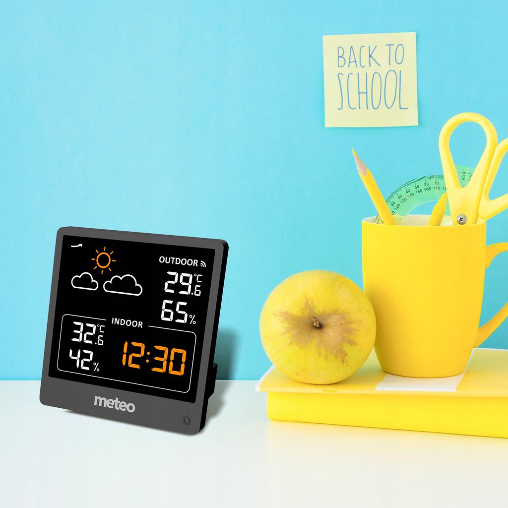 Meteo Sp200 Wetterstation Mit Wetter-LCD-Bildschirm Kabelloser Sensor